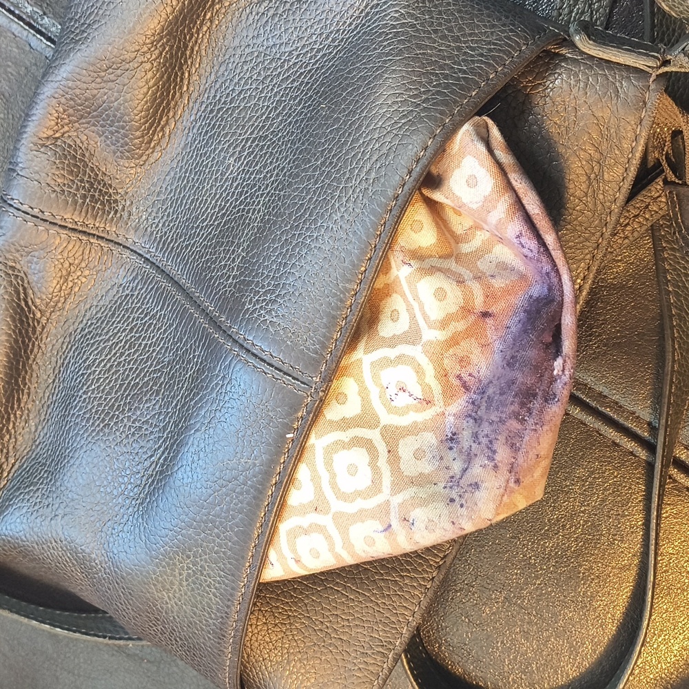 Brighton Jagger Elegant Pewter Grayish Crossbody Bag - Picture 4 of 6